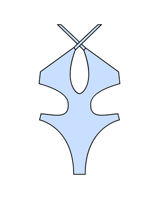 Custom Peephole Swimsuit