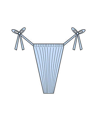 Custom String Bikini Bottom